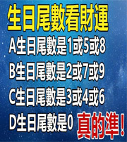 潮州你的生日尾数是几？命运如何？